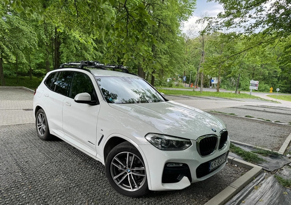 BMW X3 cena 116850 przebieg: 221000, rok produkcji 2017 z Kraków małe 11